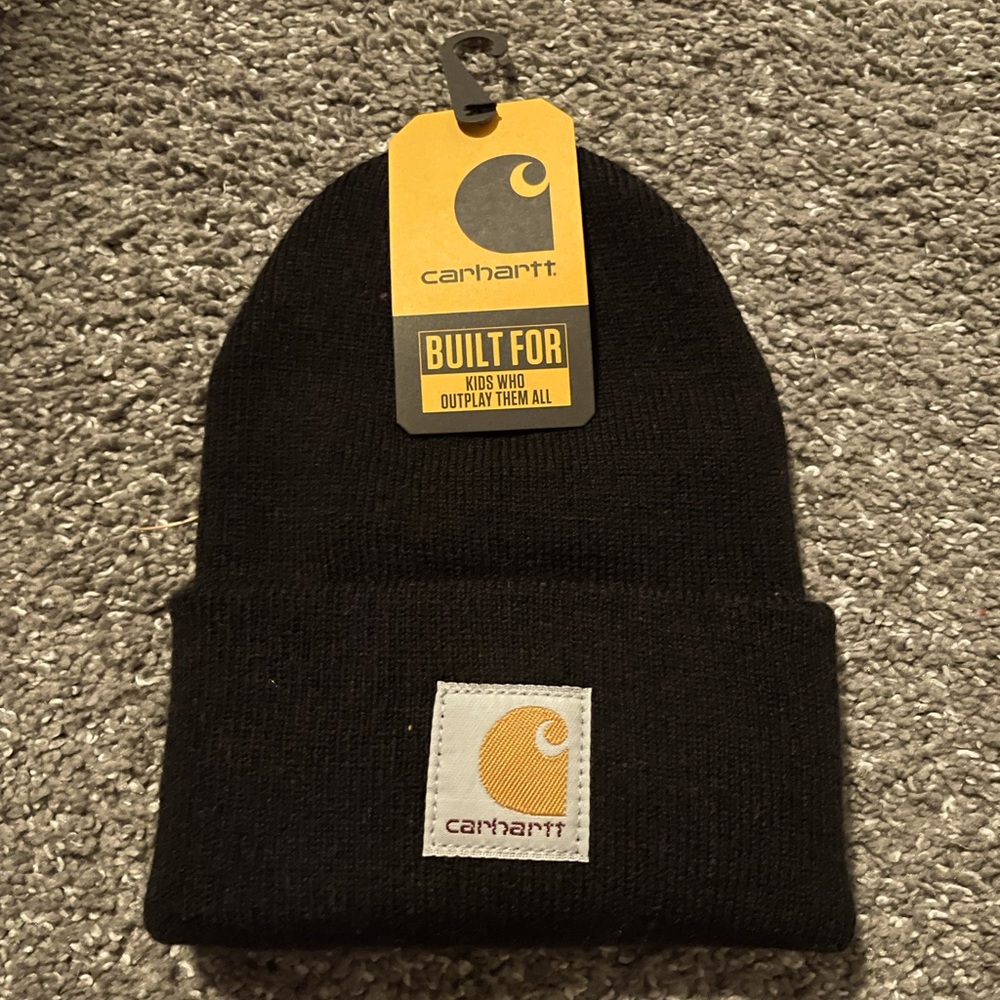 Carhartt Toddler Black winter hat